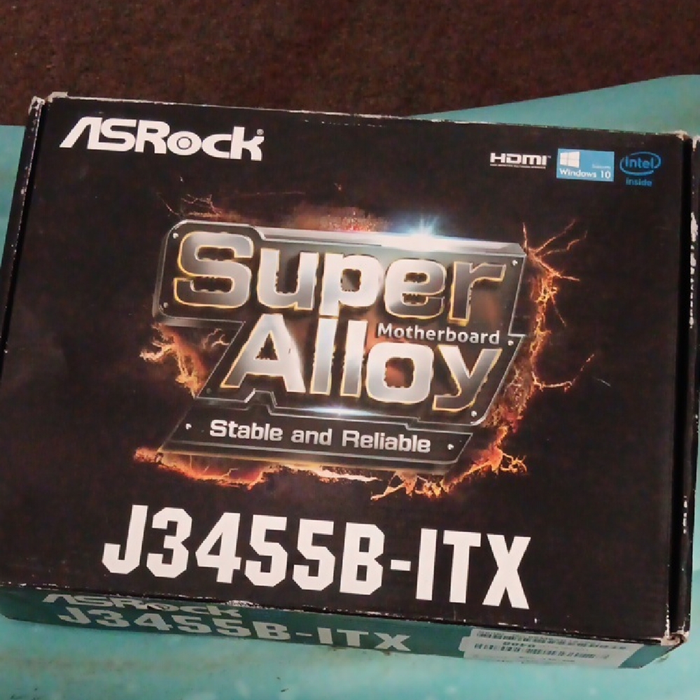 J3455B-ITX Motherboard - Black